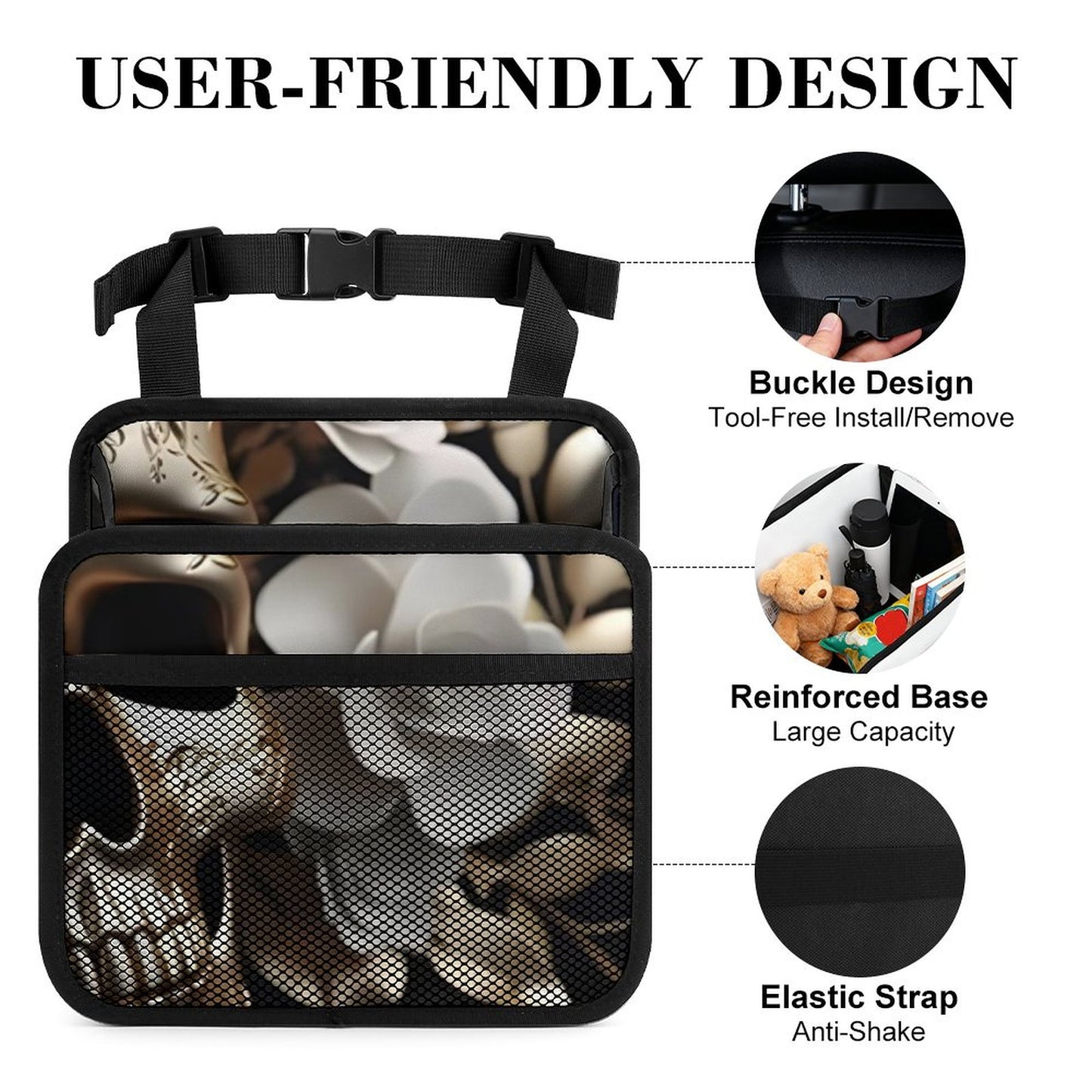 Car Seat Storage Bag(All-Over Printing)