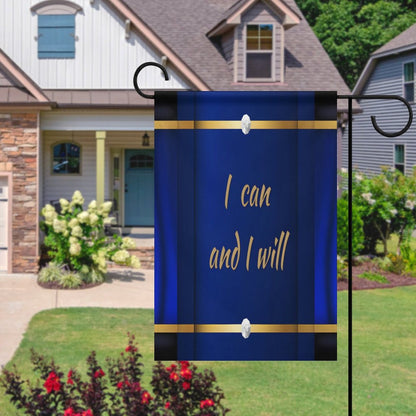 Garden Flag (2 Pics on 2 Sides)-12"x18"