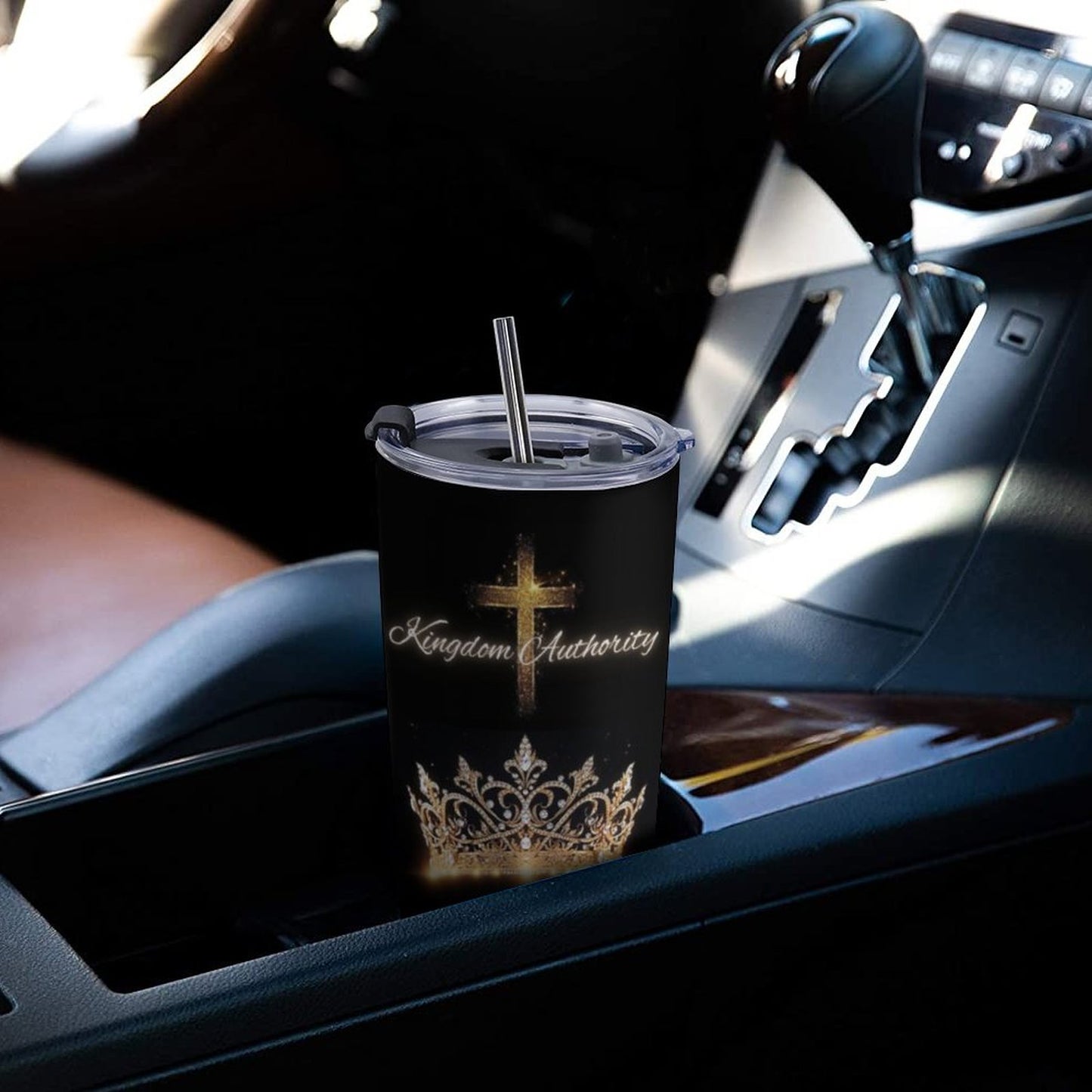 Car Travel Mug Set with Cleaning Kit (590ml/20oz)