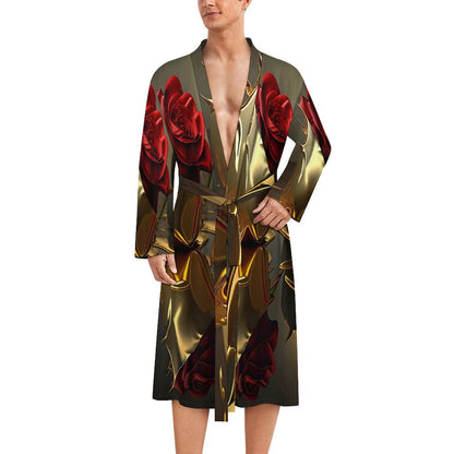ROSE IN GOLD Bathrobe