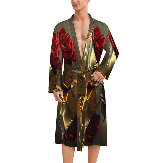 ROSE IN GOLD Bathrobe