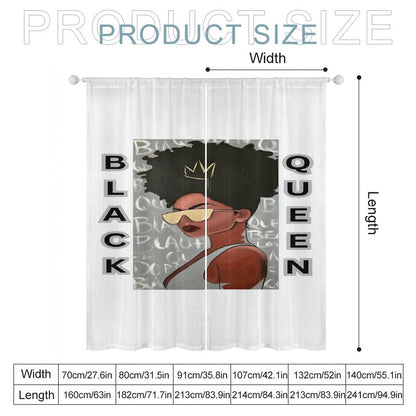 Sheer Curtain(All-Over Printing)