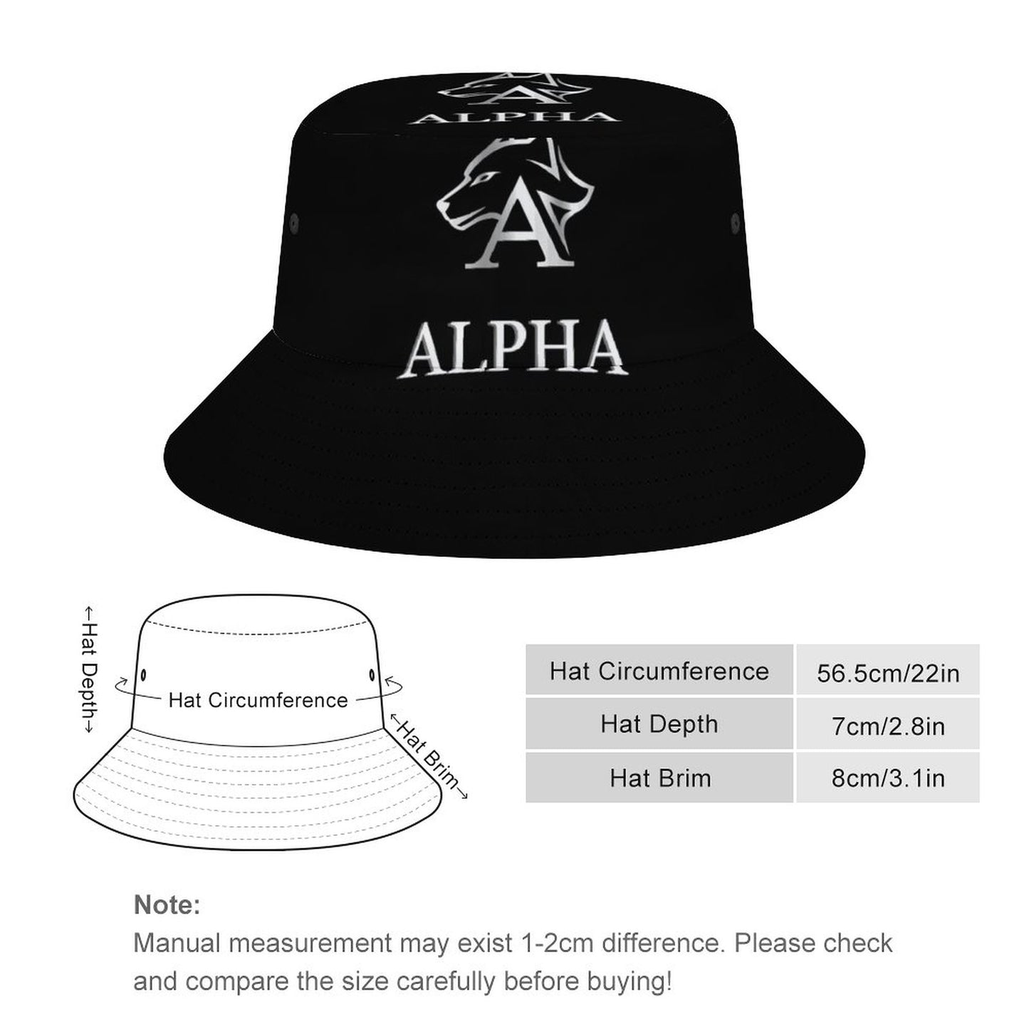 Adult Unisex Bucket Hat (All-Over Printing)