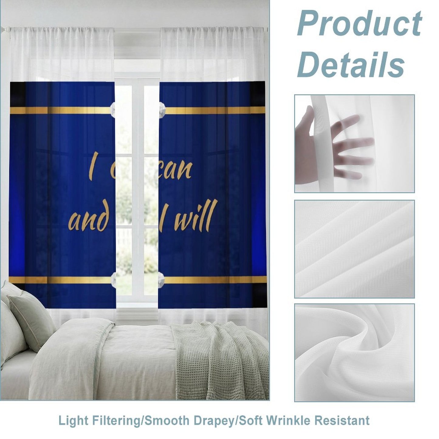 Sheer Curtain(All-Over Printing)