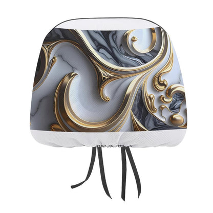 Custom Car Headrest Covers