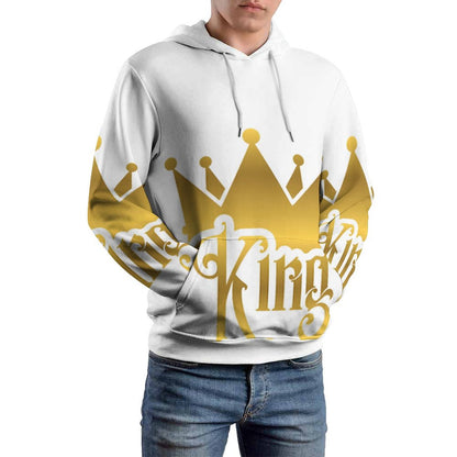 230gsm Men's Personalized Hoodie with Double-layer Cap (All-Over Printing)