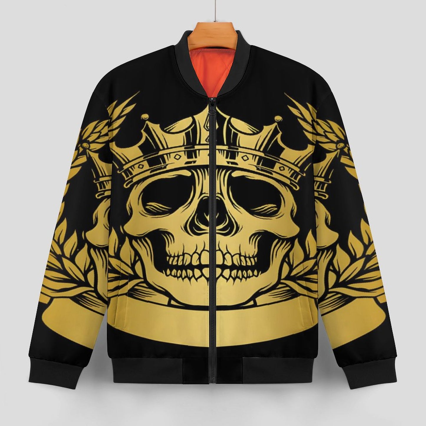 180gsm Zipper Bomber Jacket(All-Over Printing)