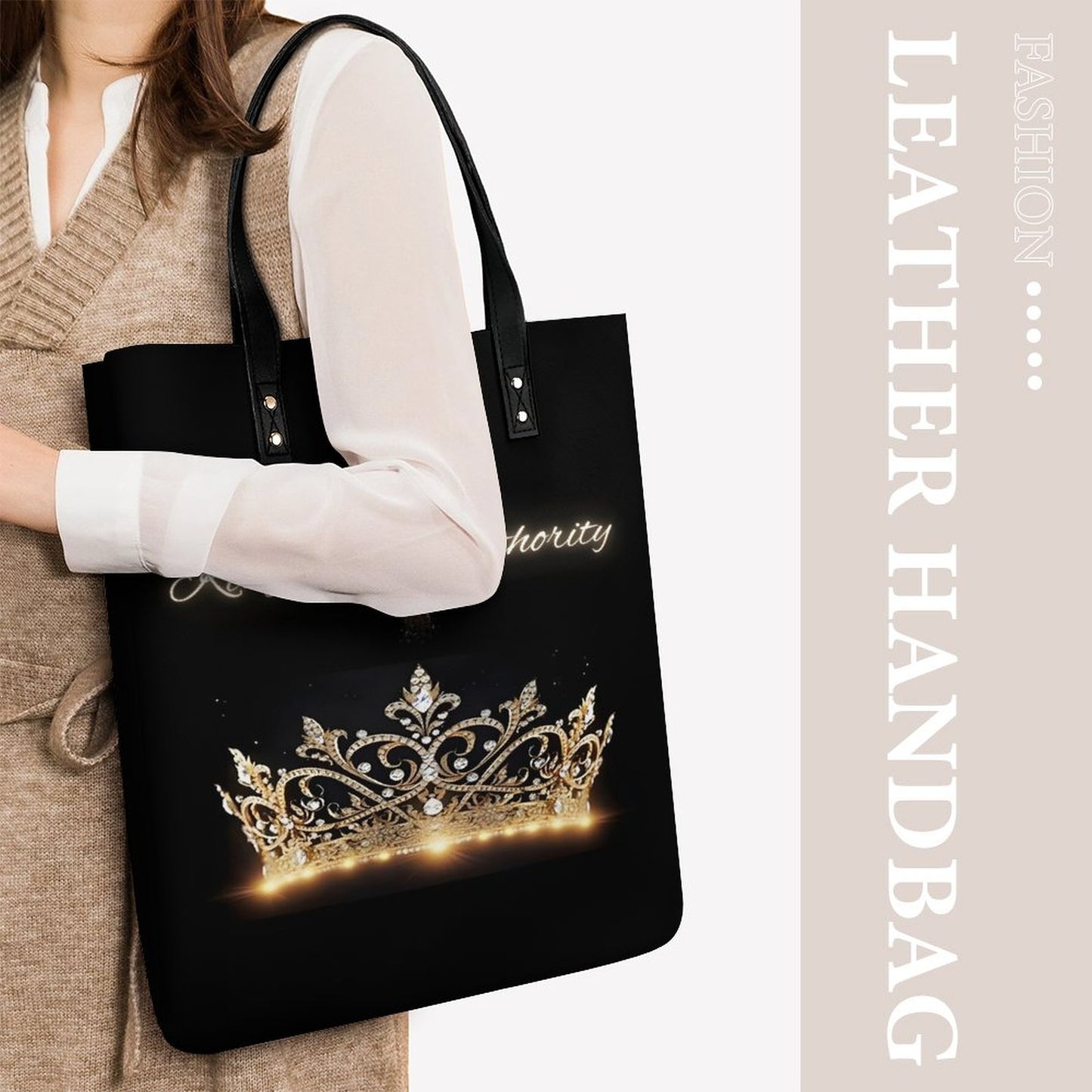 Leather Handbag(One-sided Printing)