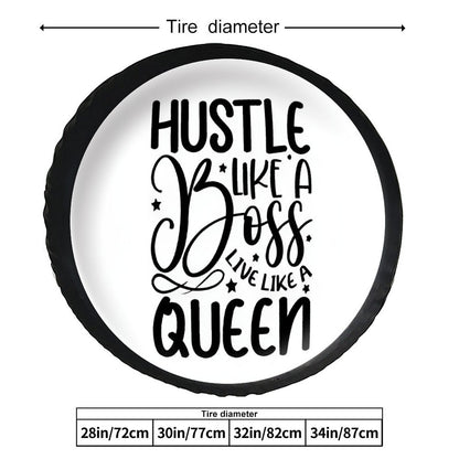 Leather Tire Cover(One-sided Printing)