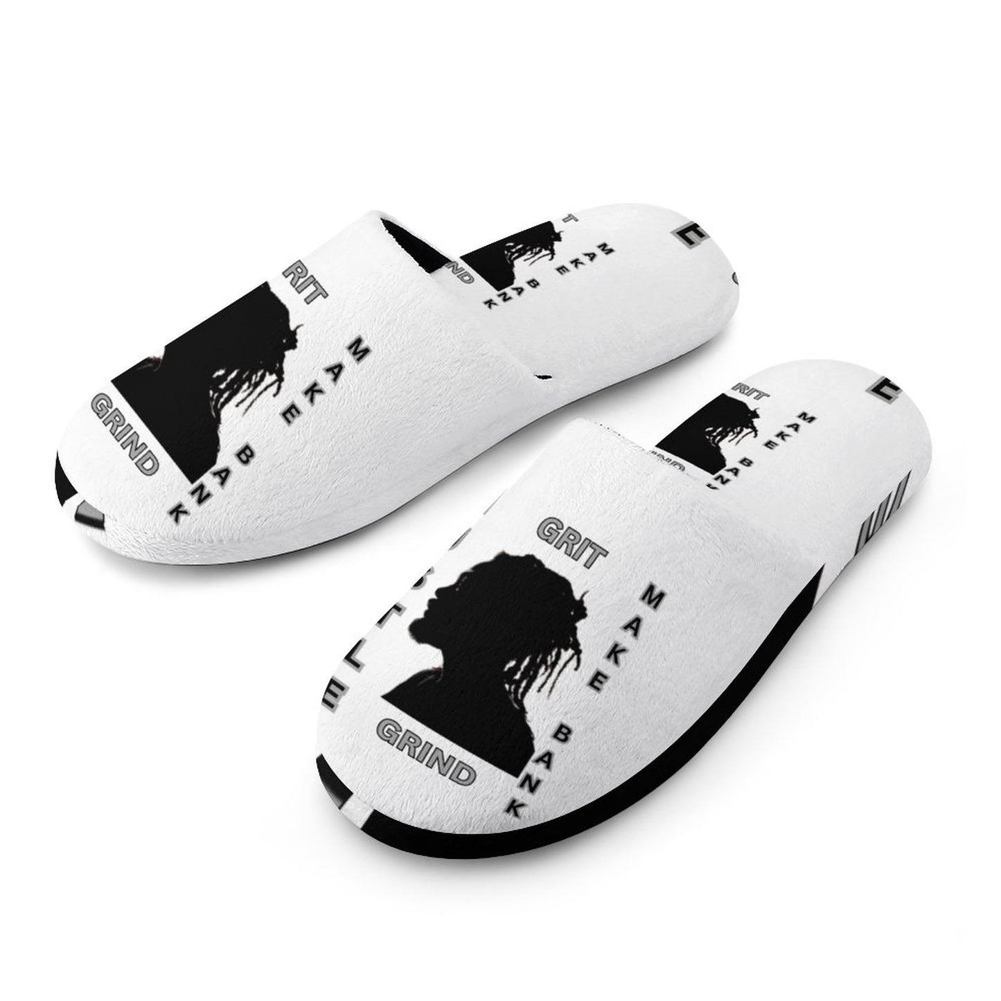 Flannel Men's Cotton Slippers