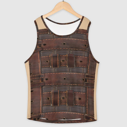 RUGGED LEATHER BUCKLE Women's Tank Top
