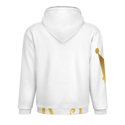 230gsm Full Zip up Hoodie with Plush Lining WZIP (All-Over Printing)