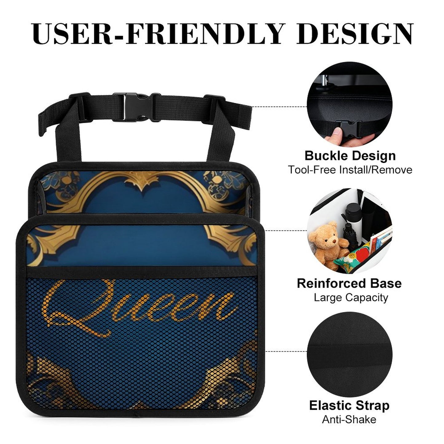 Car Seat Storage Bag(All-Over Printing)