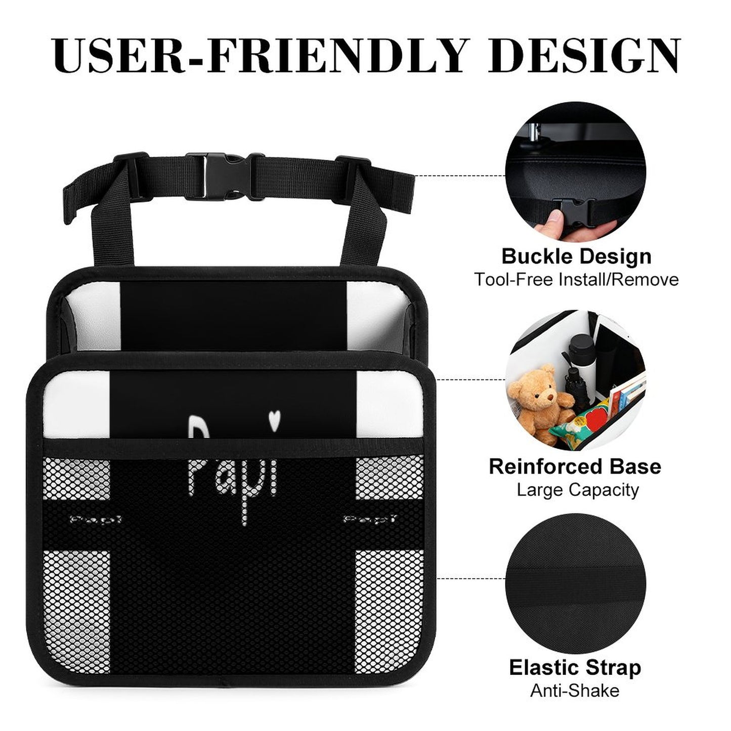 Car Seat Storage Bag(All-Over Printing)