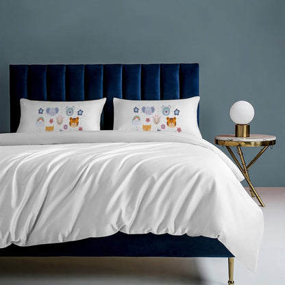 3-Piece Bedding Set-86"×70"/ 218×177cm (Dual-sidede Printing)