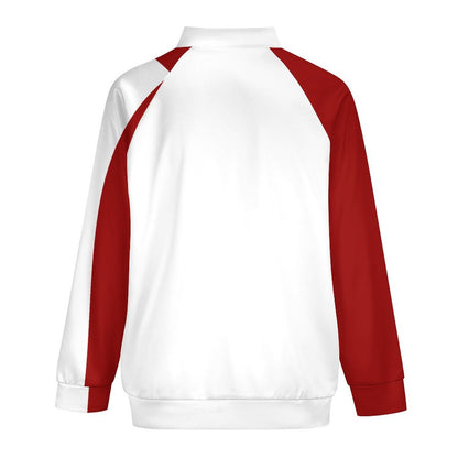Raglan Zip-up Shirt WY10 (All-Over Printing)