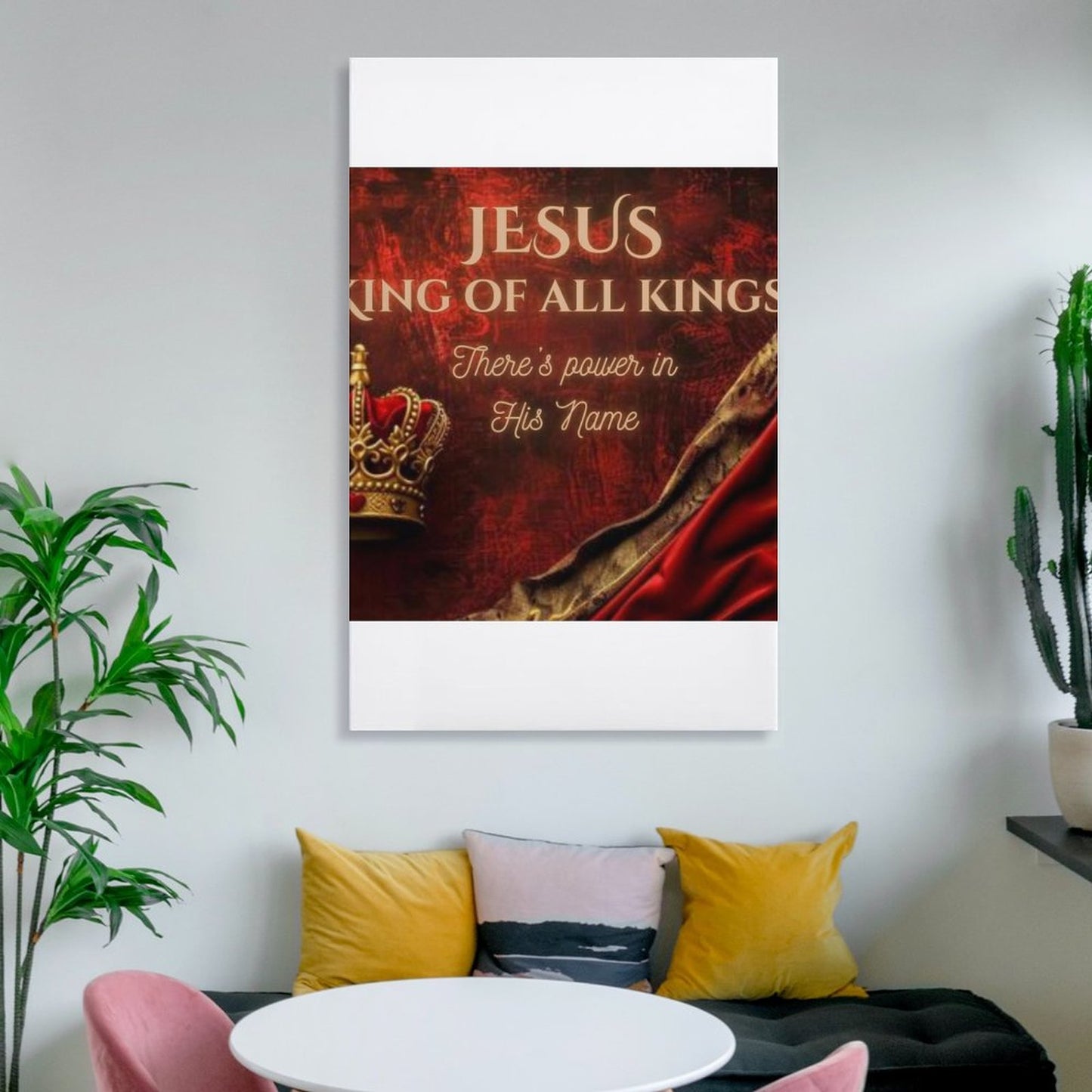 Framed Wooden Poster Hanging (Vertical 2:3)-8x12 inch