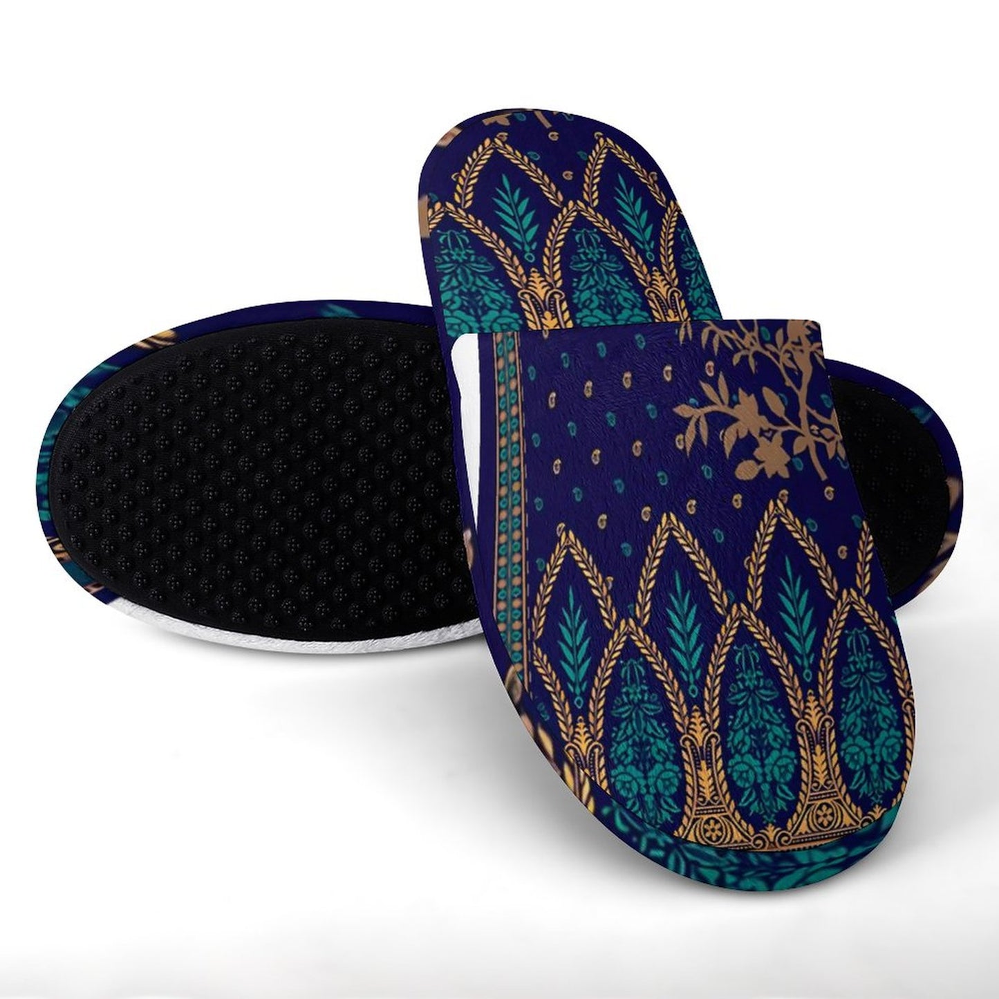 Flannel Men's Cotton Slippers