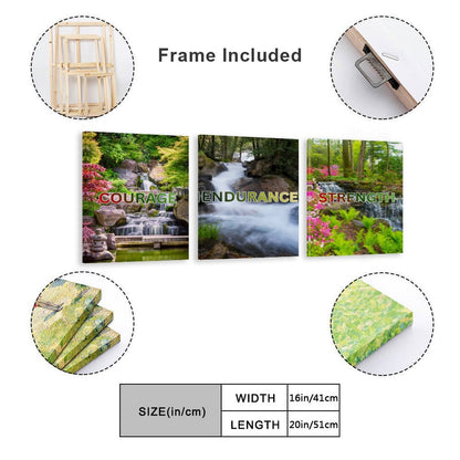 Vertical Multicolor Framed Wall Art-4:5 Aspect Ratio(One-sided Printing)