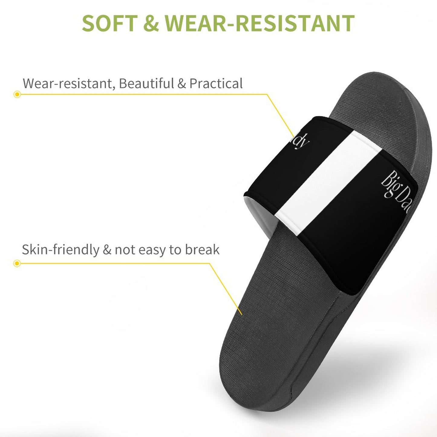 Personalized Casual UnisexPVC Slippers