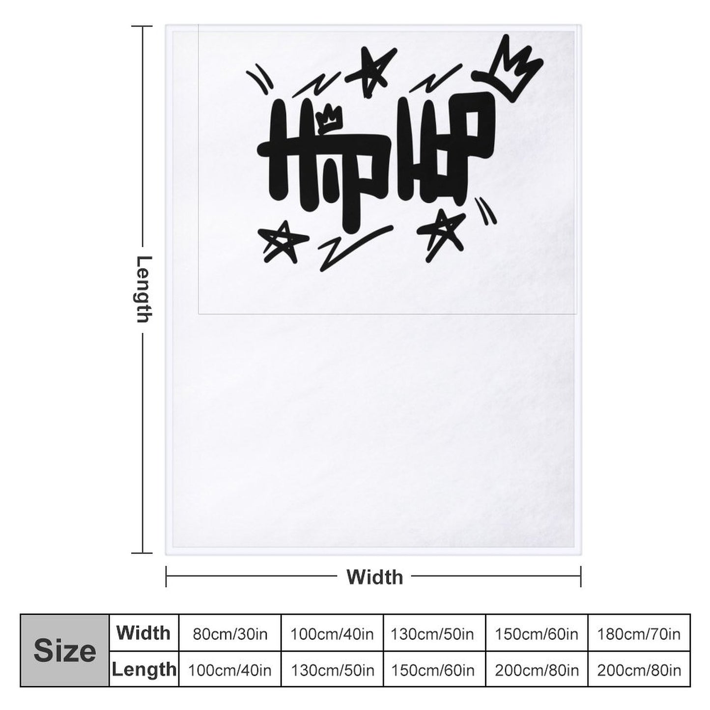280gsm Flannel Blanket-50"x60" (Dual-sided Printing)