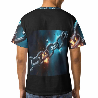 Men's T-Shirt Short Sleeve-SMALL-3XL