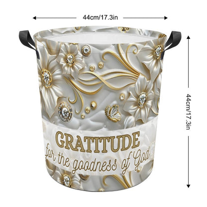 Oxford Collapsible Laundry Basket
