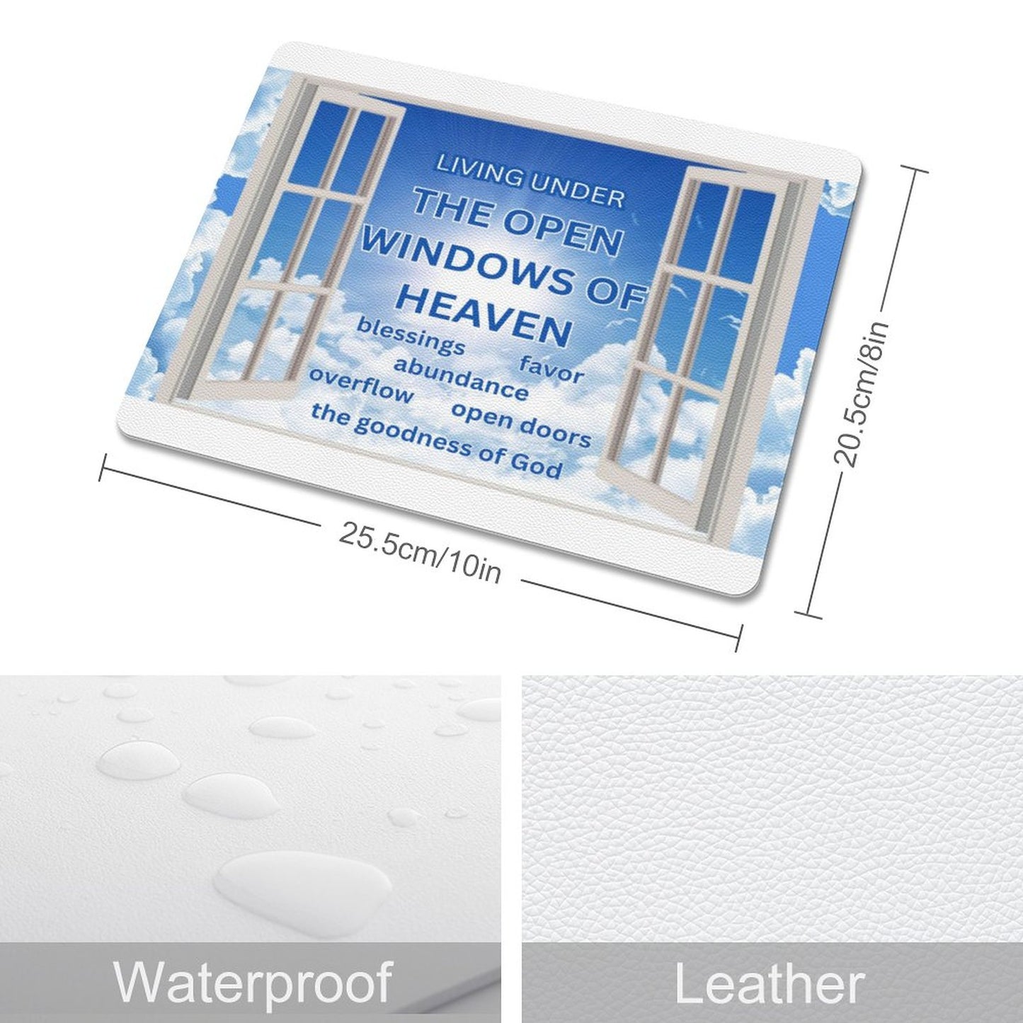 PU Leather Mouse Pad