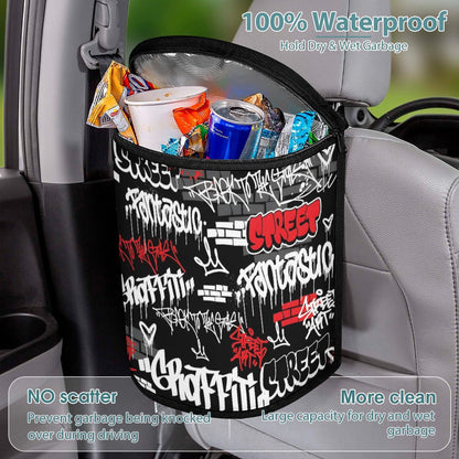 Collapsible Car Trash Bin