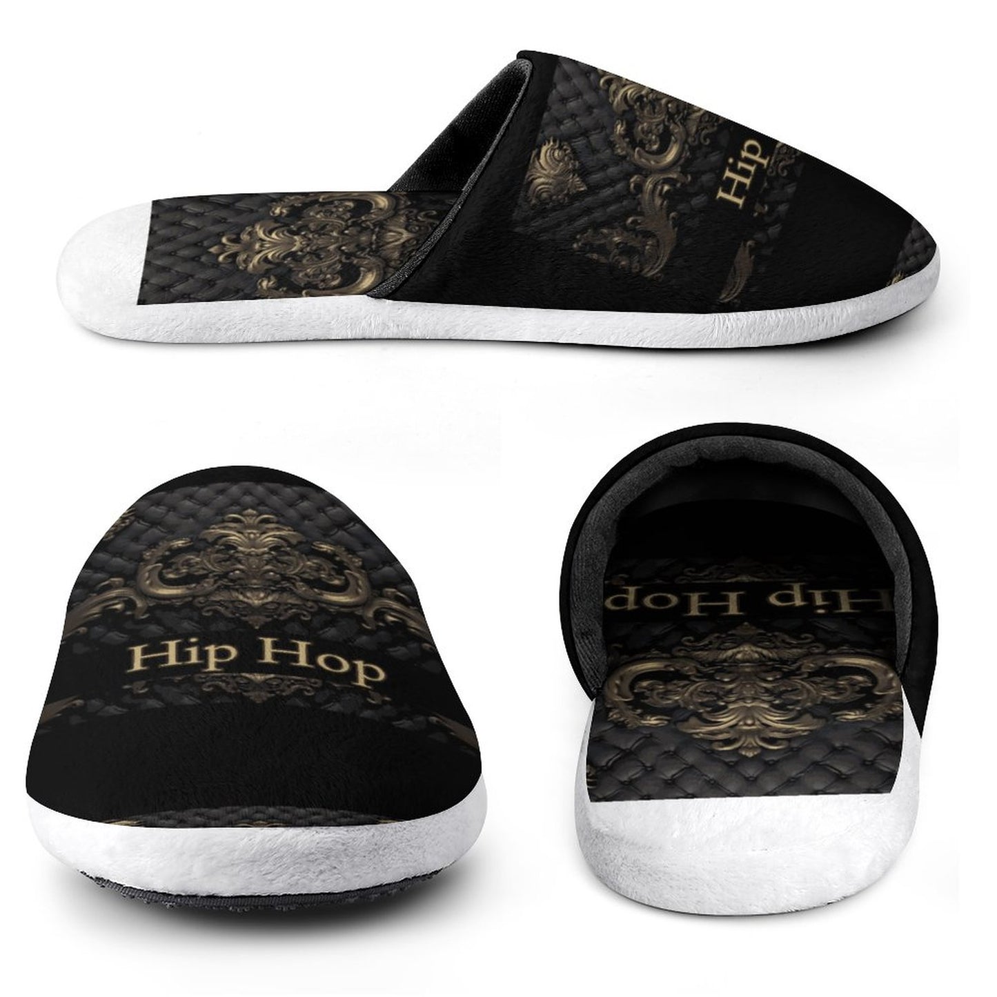 Flannel Ladies Cotton Slippers