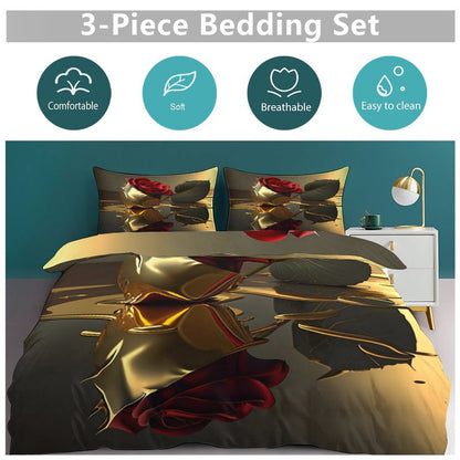 3-Piece Bedding Set-102"x90"/ 259x229cm-KING/CALIFORNIA KING