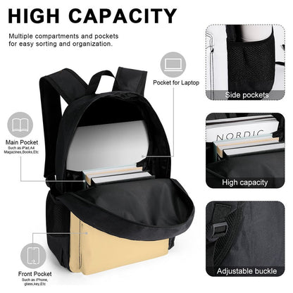 Set of 3 Bags (Shoulder Bag Lunch Bag & Pencil Pouch)