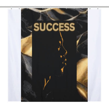 Flower Shower Curtain-66x72Inch (168x183cm)