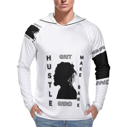 Men's Long Sleeve Hoodie NZ145 (All-Over Printing)