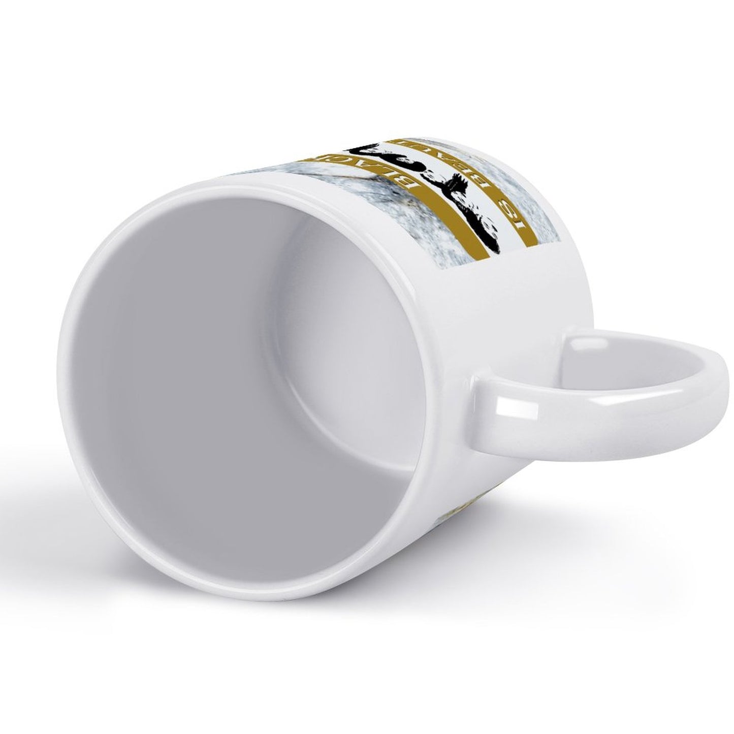 White Mug Printing (Partial Printing)