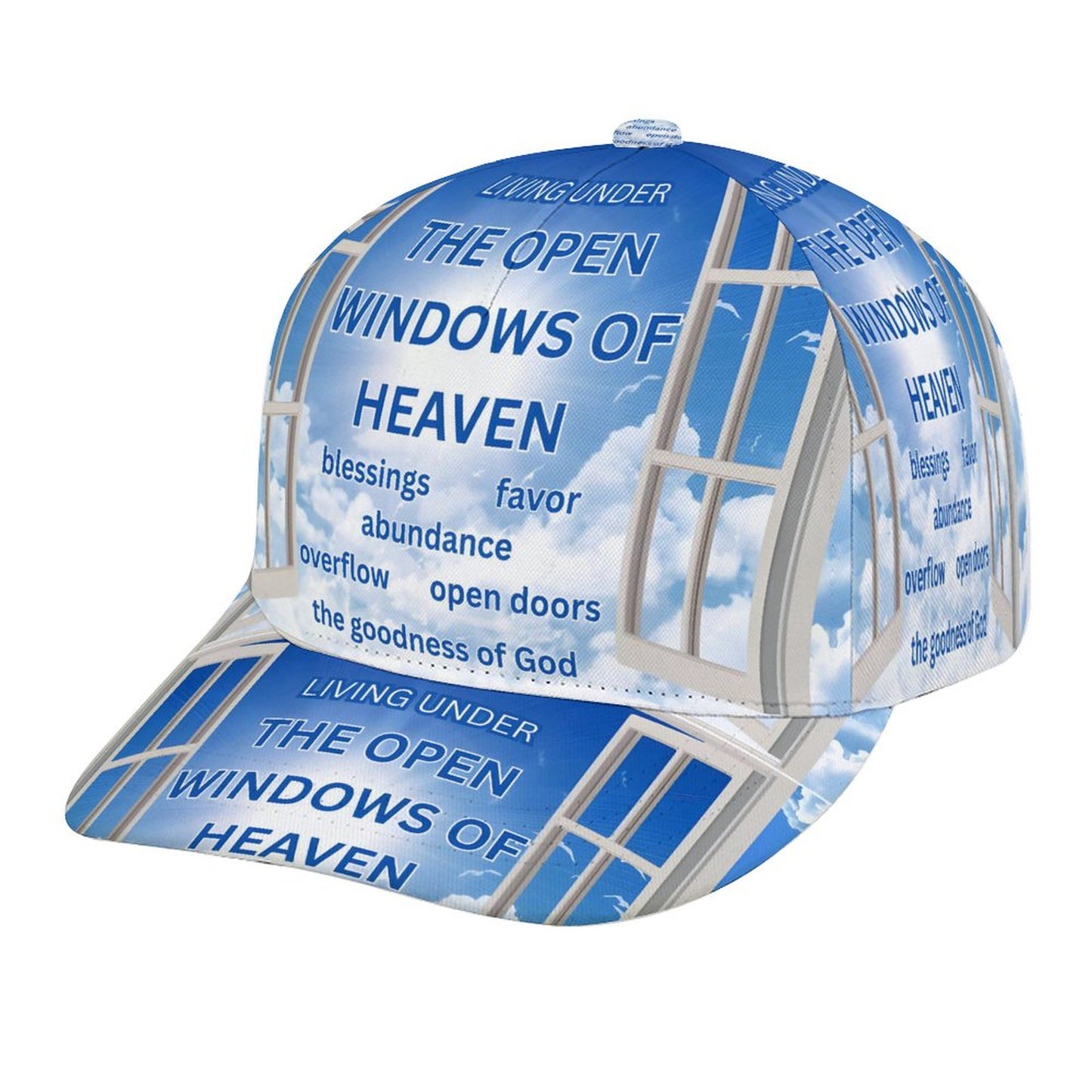 Bent Snapback Cap (All-Over Printing)