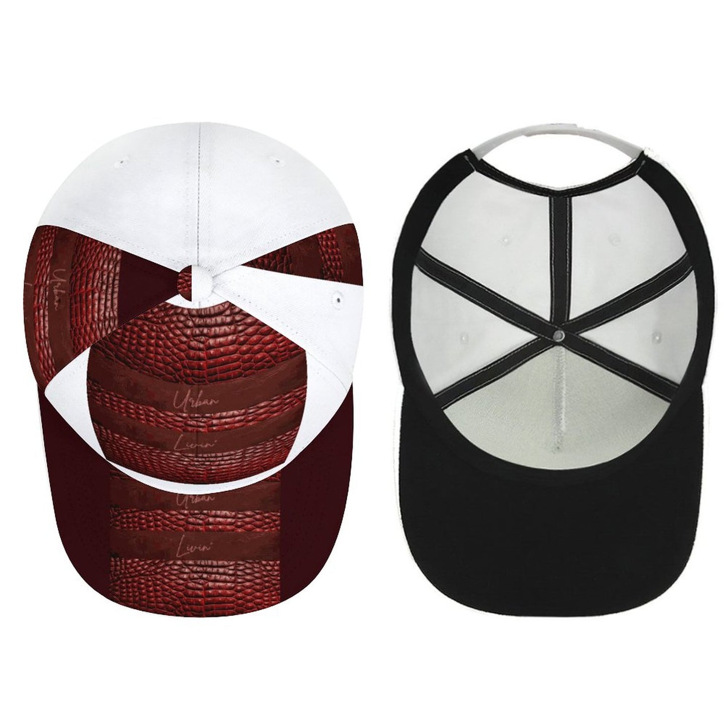 Bent Fitted Cap (All-Over Printing)