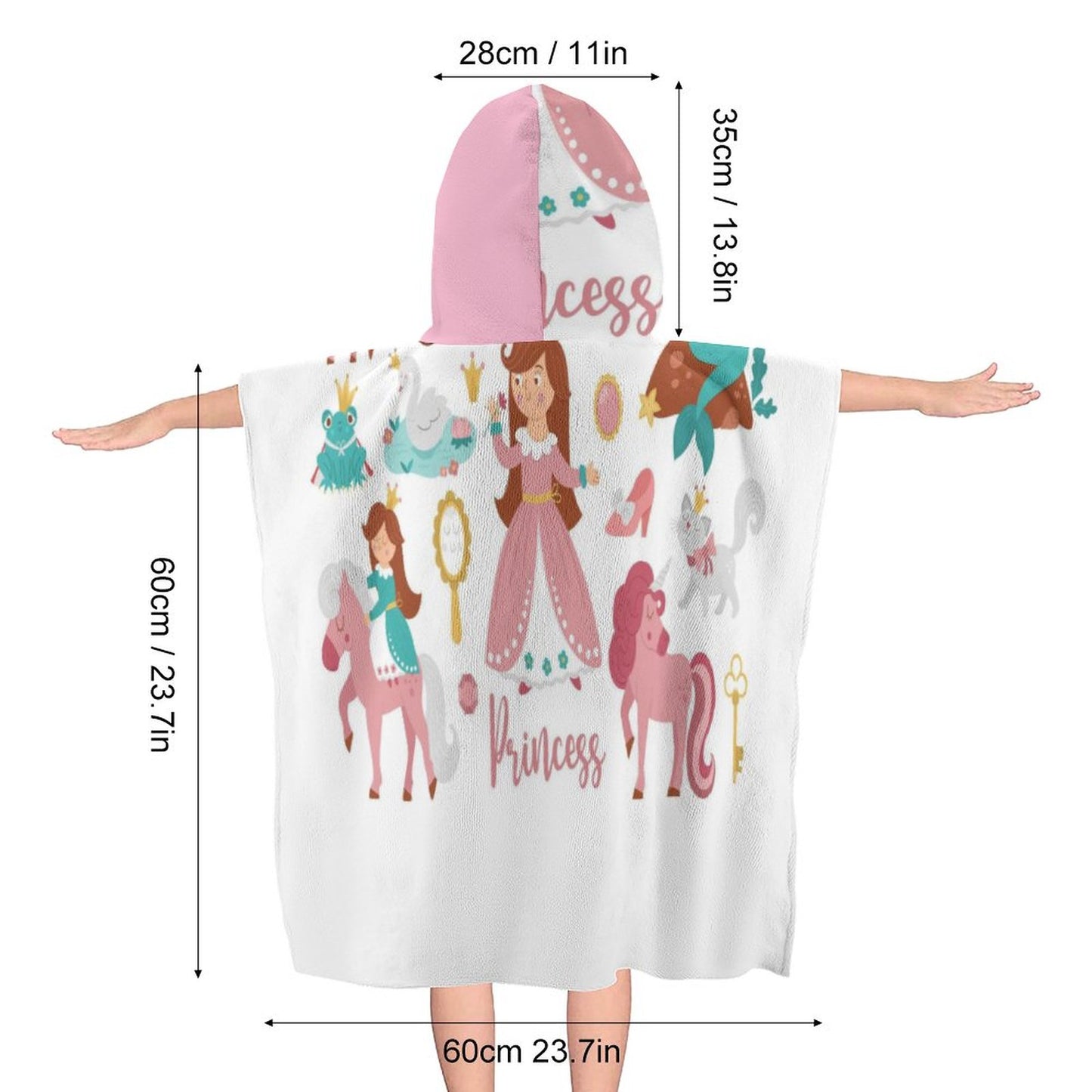 Hooded Towel for Kids (All-Over Printing)
