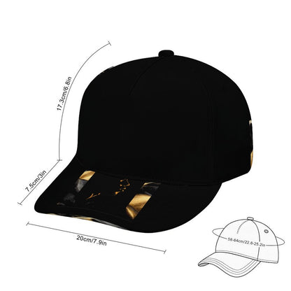 Bent Fitted Cap (All-Over Printing)