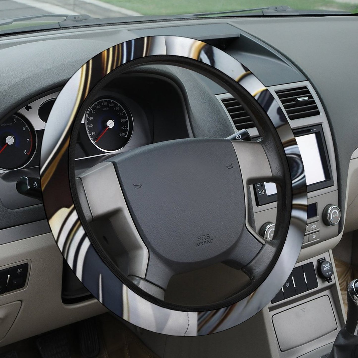 Car Steering Wheel Cover