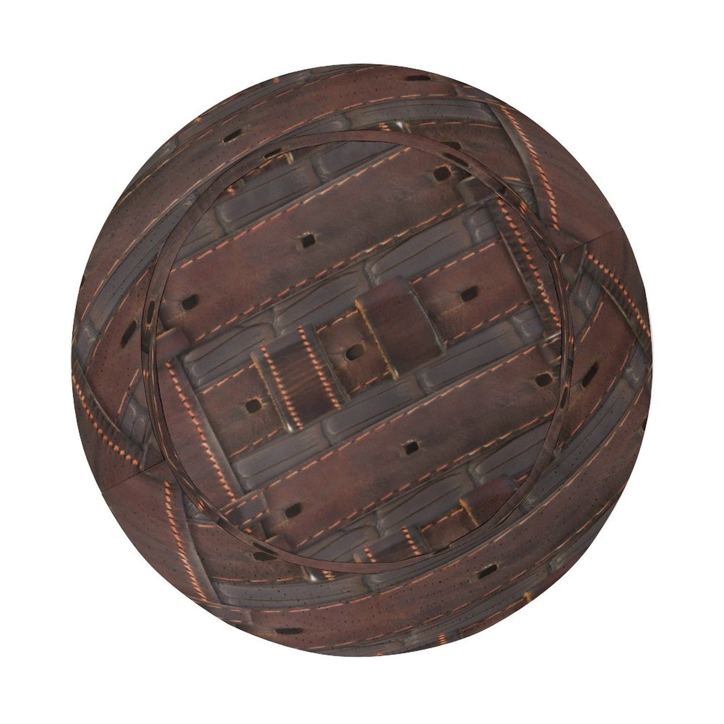 RUGGED LEATHER BUCKLE Print Unisex Bucket Hat