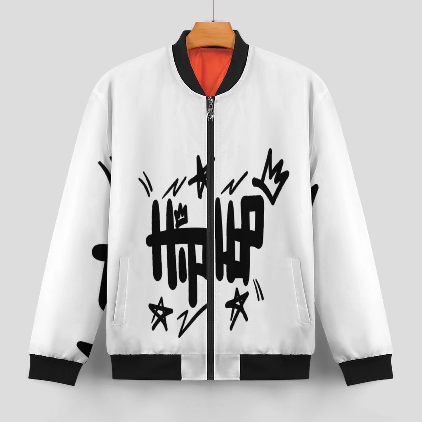 180gsm Zipper Bomber Jacket BMJ (All-Over Printing)