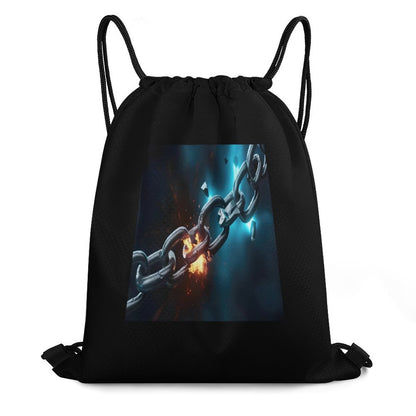 Custom Drawstring Bags with Waffle Cloth Designs
