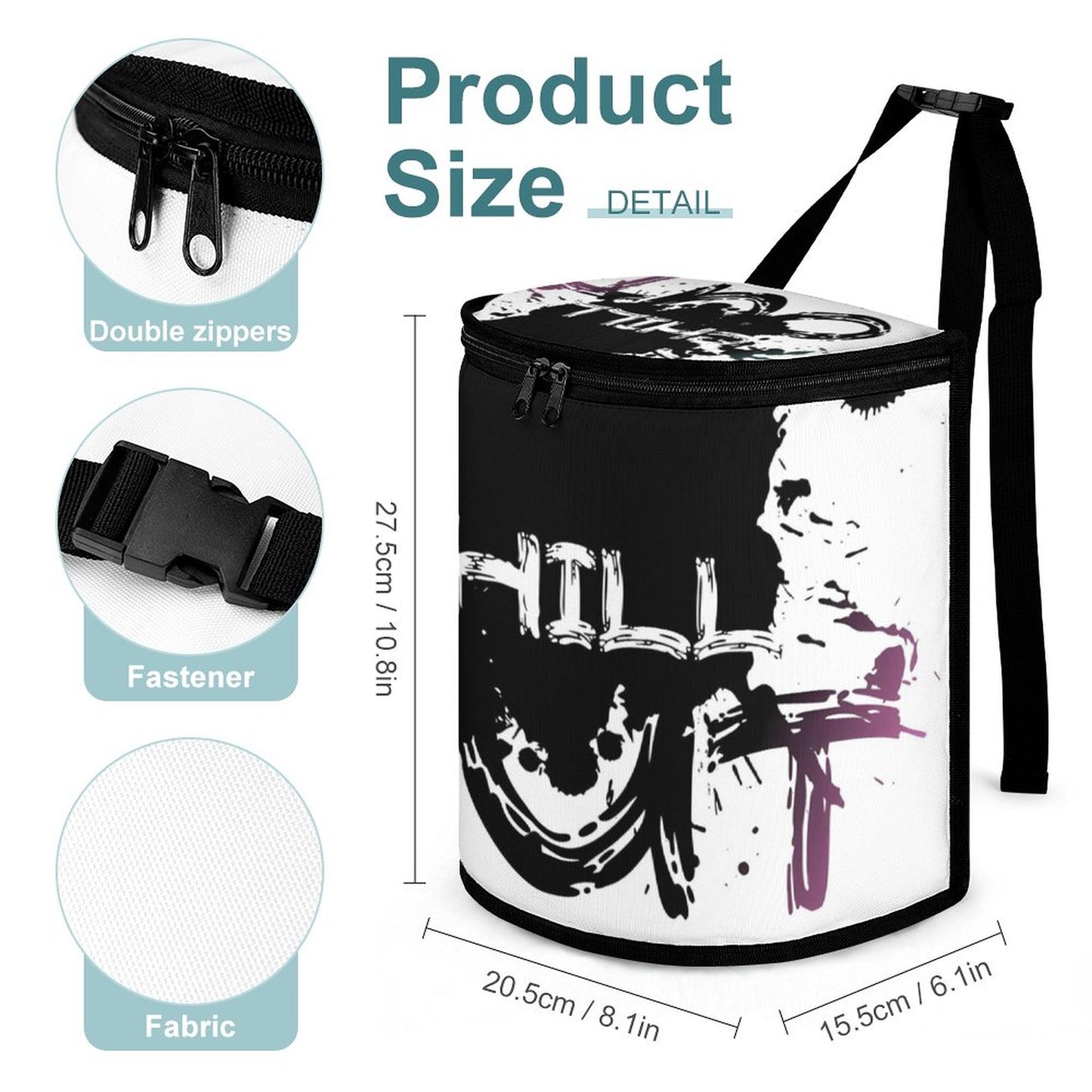 Collapsible Car Trash Bin