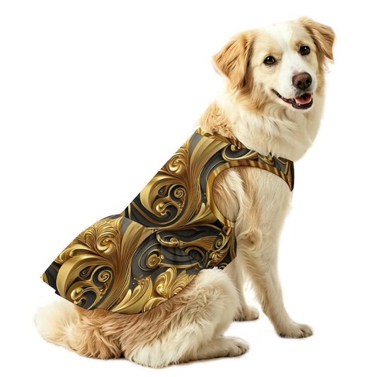 Plus Size Pet Ruffled Dress