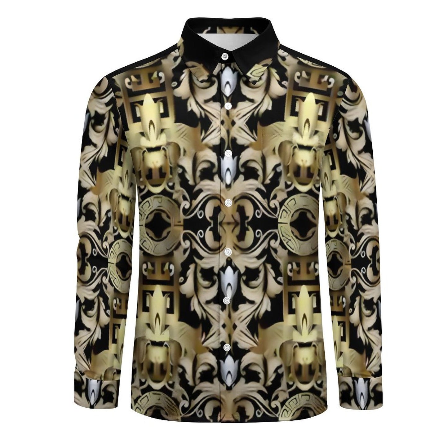 Men's Long Sleeve Shirt with Pocket LS (All-Over Printing)