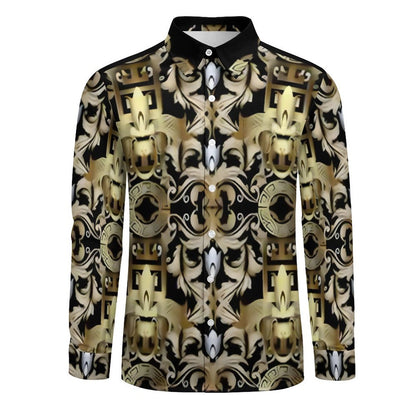 Men's Long Sleeve Shirt with Pocket LS (All-Over Printing)