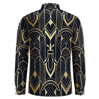 Men's Long Sleeve Shirt with Pocket LS (All-Over Printing)