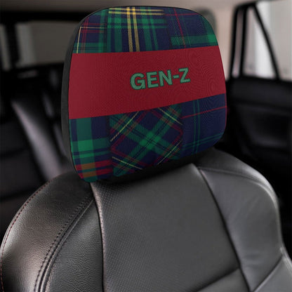 Custom Car Headrest Covers