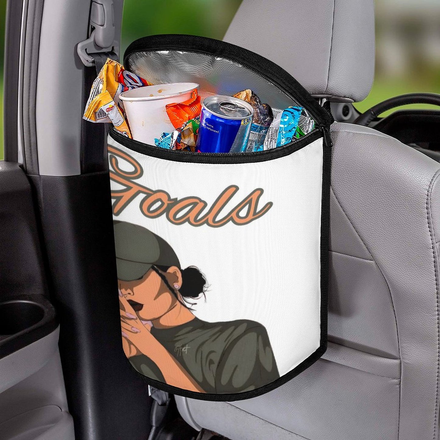 Collapsible Car Trash Bin